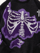 Men's Butterfly Jacquard Knit Sweater