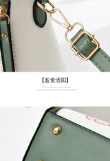Women's Patchwork Shoulder & Crossbody Bag
