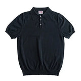 SauceZhan Knit Polo Shirt – Men's Cotton Summer Tee