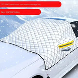 Universal Half Car Cover – Snow, Frost & Sun Shield