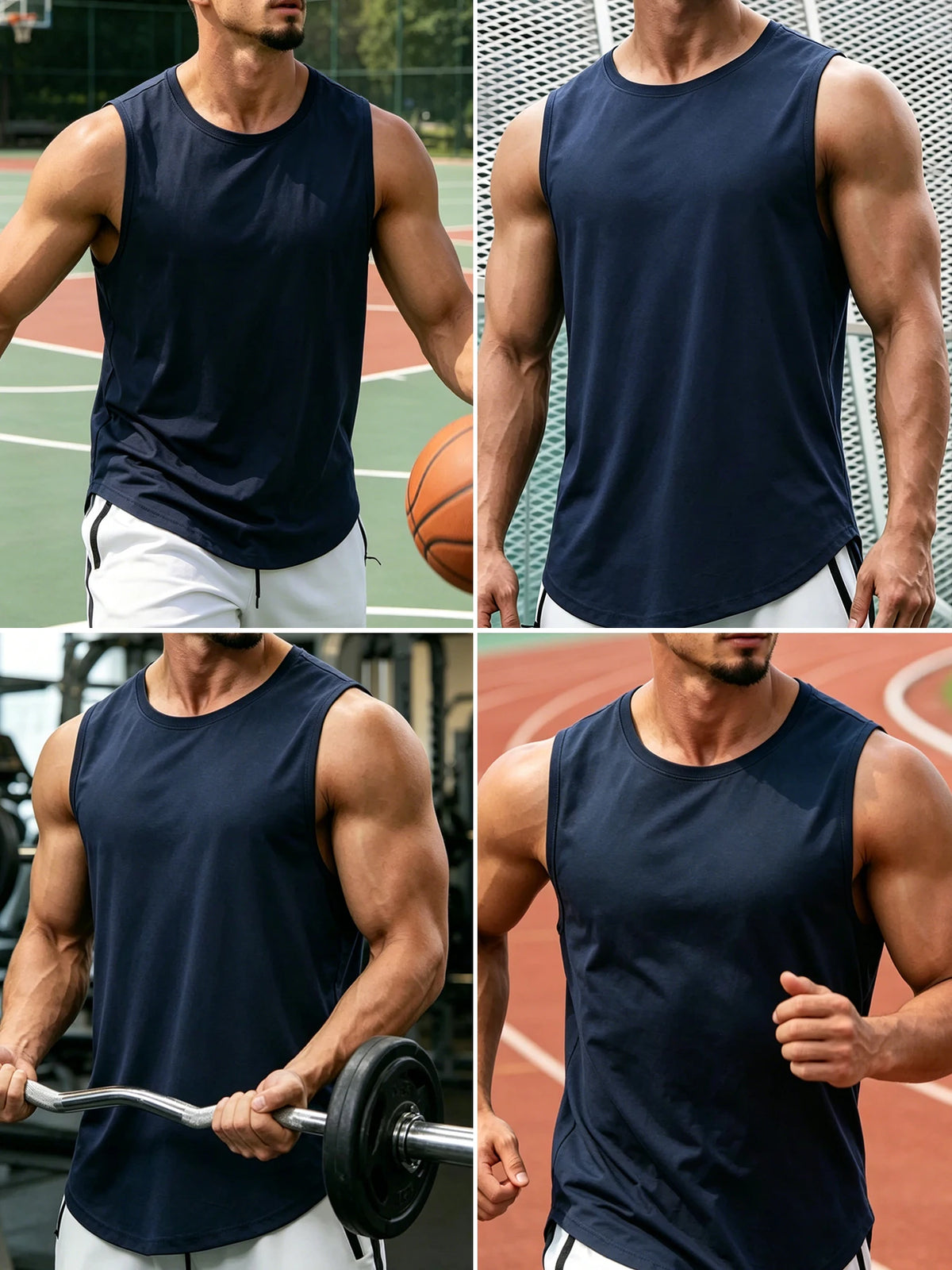 Men’s Quick-Dry Gym Tank Top