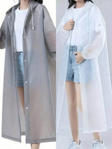 EVA Unisex Hooded Raincoat – Waterproof & Lightweight