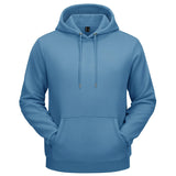 TACVASEN Autumn Winter Fleece Hoodies Mens Thermal Warm Hooded Sweatshirts Pockets Casual Hoodies Pullover Tops Male
