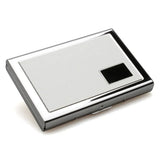 Fashion Aluminum Anti Magnetic Card Holder Women Men Metal Credit Card Business Card Holders Organizer Purse Wallet