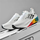 Marathon Men Running Shoes Carbon Board Speciality Sports Breathable Lightweight Women's Athletic Nonskid Elasticity Sneakers