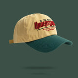 Adjustable Cotton Baseball Cap with Wide Brim
