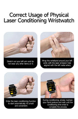 2026Hot AI-GPT Diagosis ECG Health SmartWatch Blood Pressure Lipid Uric Acid 650nm Dual-Probelaser Heart Analysis Smart bracelet