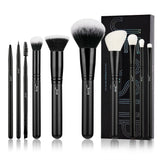 Jessup Professional Makeup Brush Set | 10–14 Pcs