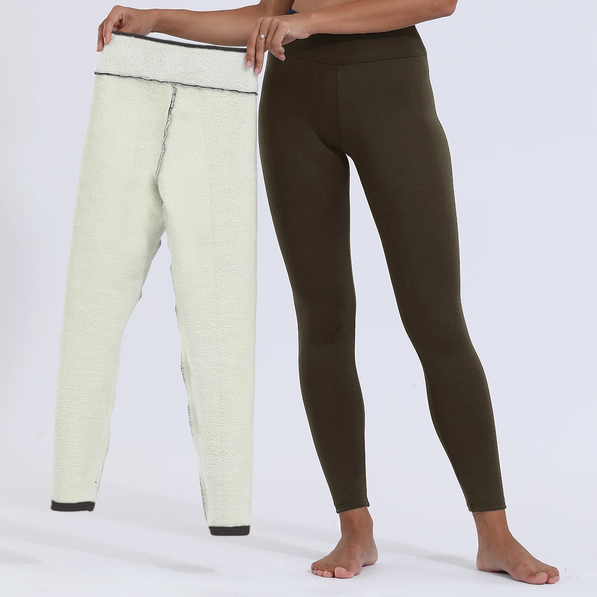 Women’s Fleece-Lined Thermal Yoga Pants