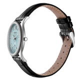 BERNY Watches for Men Luxury Slim Classic Stylish Dress Quartz Watch Stainless Steel Case Elegance Leather Band Wristwatch