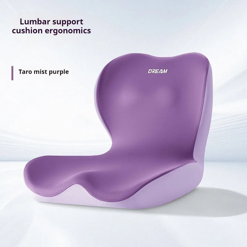 Upgrade "L" Shape Memory Foam Orthopedic Cushion Comfort Ergonomic Design Back Coccyx Pillow Car Seat Office Chair Pain Relief