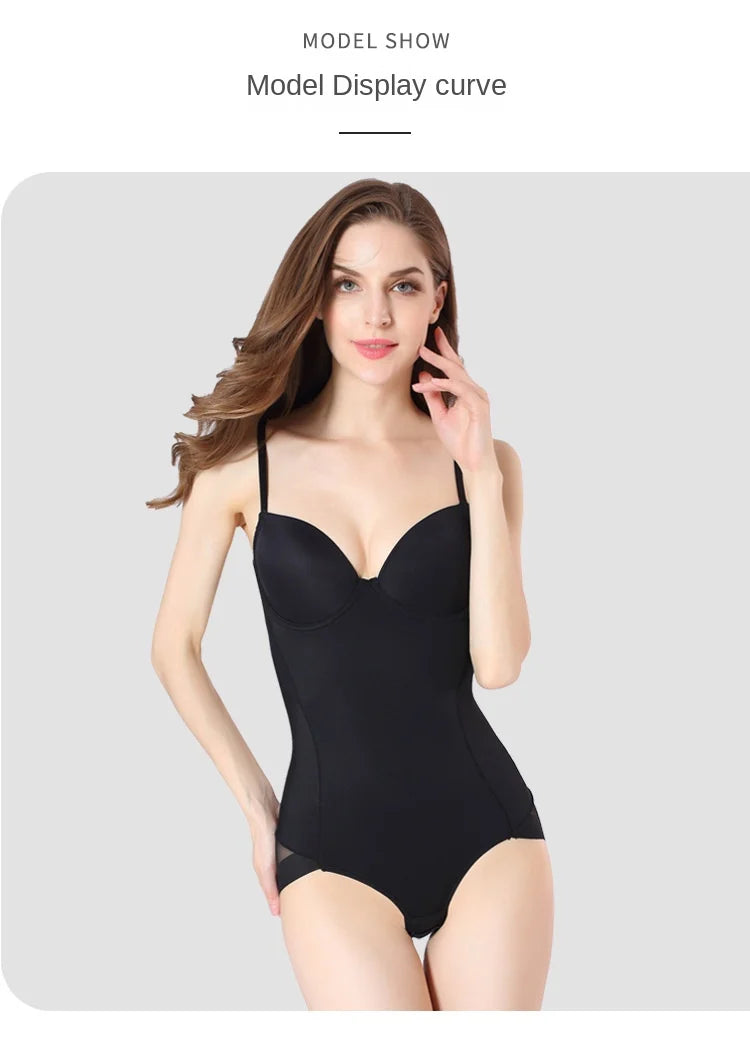 Underwire White Bodysuit Shaper – Silky Stretch Medium Control Shapewear