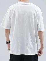 Men's Summer Cotton Samurai Graphic Tee