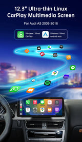 Road Top 8.8"/12.3" Touch Screen for Audi A5 2008–2016