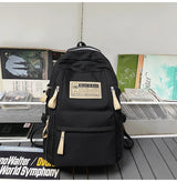 Fashion Big Student School Backpack Rucksack Girls Boys School Bag High Capacity Women Backpack Female Leisure Travel Mochila