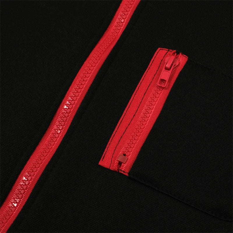 Men’s Fleece Zip-Up Hoodie with Pockets