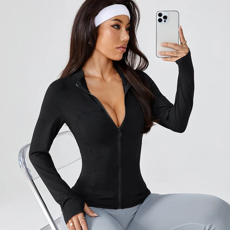 Women’s Slim-Fit Athletic Sun Jacket