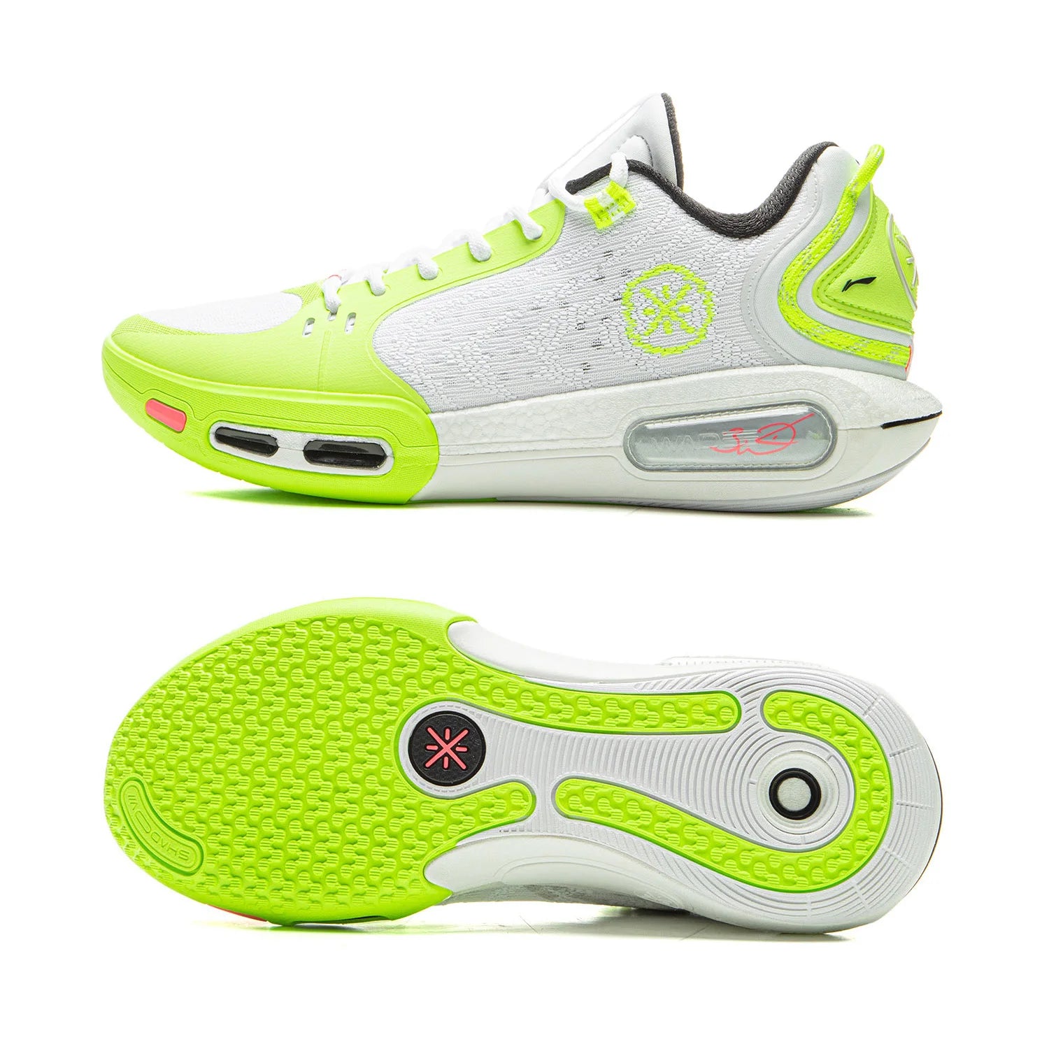 Li-Ning Men's WADE SHADOW 7 On Court Basketball Shoes BOOM Cushion Wearable Anti-slip LiNing Stable Sneakers ABPV011