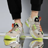 Men’s Lightweight Thick-Sole Mesh Sneakers