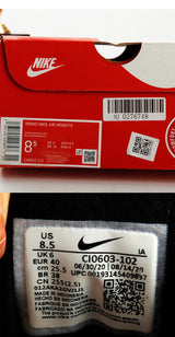 Nike Genuine Air Heights Unisex Lightweight Cushioned Sports Shoes CI0603-102