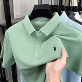 Pony Embroidered Men's Polo Shirt | Premium Summer Comfort