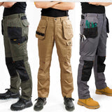 Men's Multi-Pocket Straight-Leg Cargo Pants