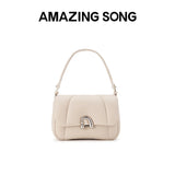 Amazing Song Alpha Bag Medium Shoulder Bag Sheep Leather