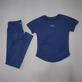 Women's Seamless Yoga Set with High-Waist Leggings