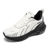ONEMIX New Cushioning Running Shoes For Men Suitable Heavy Runners Lace Up Sports Women Non-slip Outdoor Athletic Male Sneakers