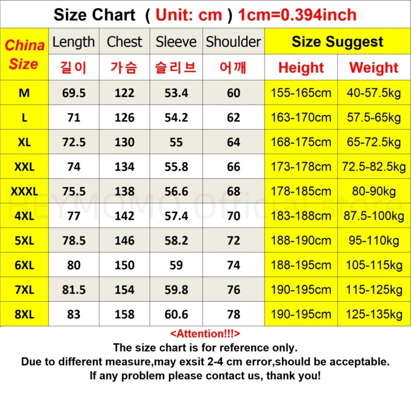 Men's Oversized Winter Parka – Thick Warm Padded Coat