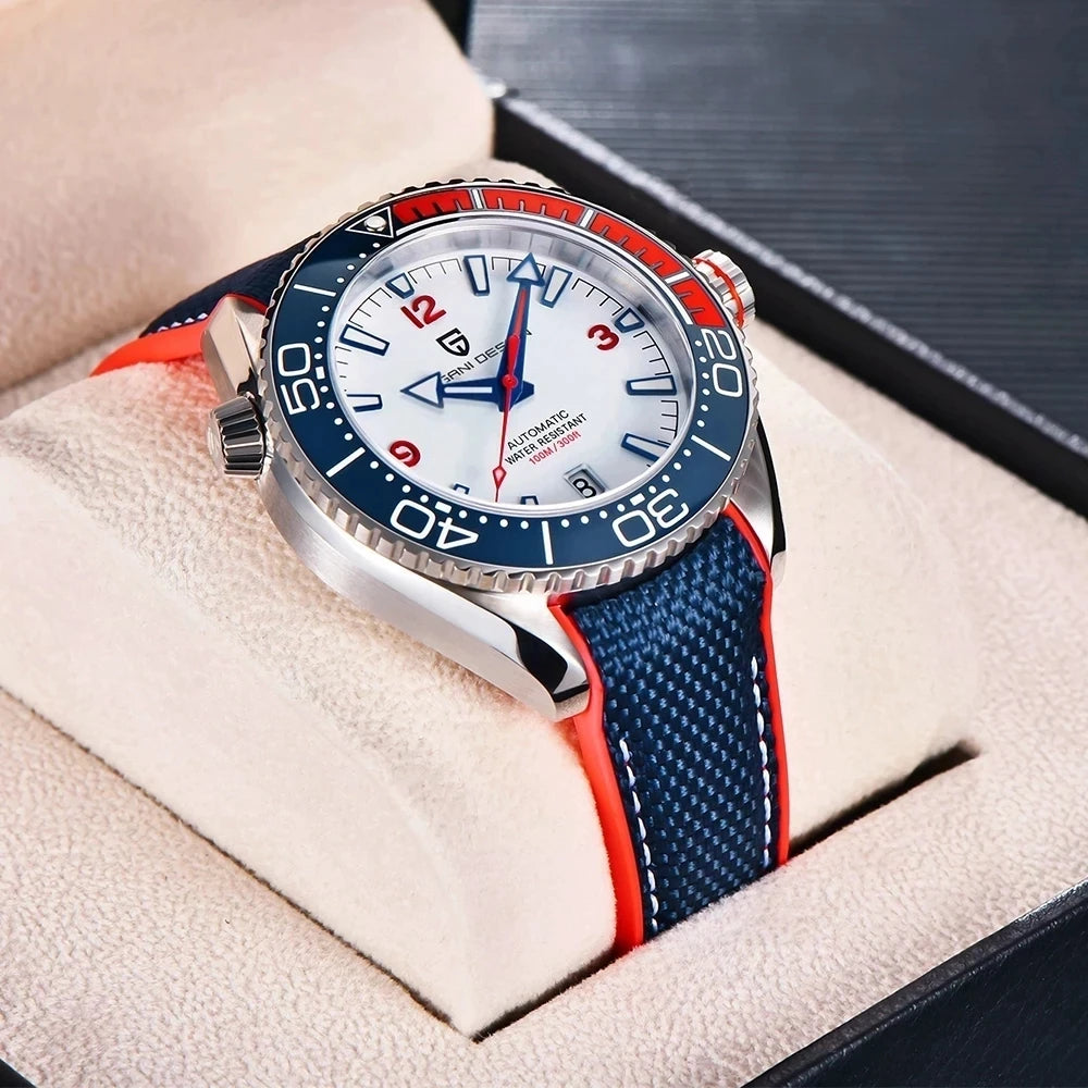 2025 PAGANI DESIGN V2 42MM Men Watch Sapphire Luxury Mechanical Wristwatch Japan movement Stainless Steel Waterproof Men Watches