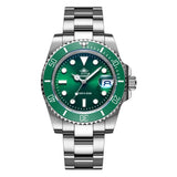 ADDIESDIVE MY-H3-2 Men's Dive Quartz Watch 41mm Fashion Stainless Steel Wristwatch 200M Calendar Display Luminous Watches ForMen