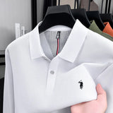 Men's Premium Cotton Embroidered Polo Shirt – Smart Casual