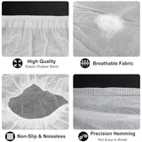 100Pack Disposable Shoe Covers Boot Non-Slip Large Foot Booties for Indoors Contractors Floor Carpet Shoe Coverings Protectors