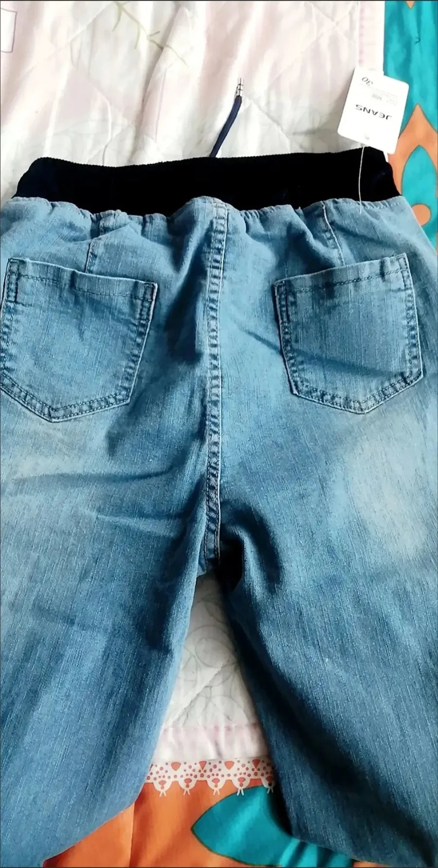 Winter Wide Leg Denim Pants Women Thicken Plush Velvet Lined High Waist Jeans Lace Up Warm Baggy Straight Vaqueros Pantalones