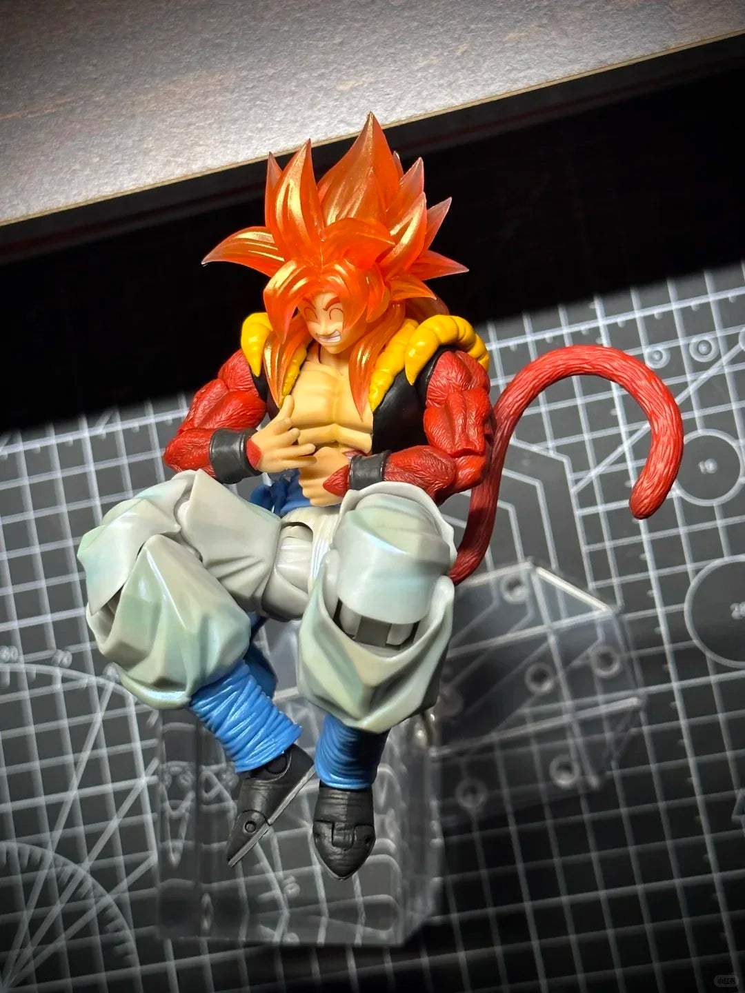 In Stock KAMIONE Tonsenarttoys Dragon Ball Gogeta Figure GT Super Saiyan 4 SSJ4 Gogeta Anime Action Figures Toys Gifts
