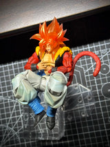 In Stock KAMIONE Tonsenarttoys Dragon Ball Gogeta Figure GT Super Saiyan 4 SSJ4 Gogeta Anime Action Figures Toys Gifts