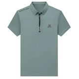 Men's Zipper Polo Shirt | Smart Casual All-Season