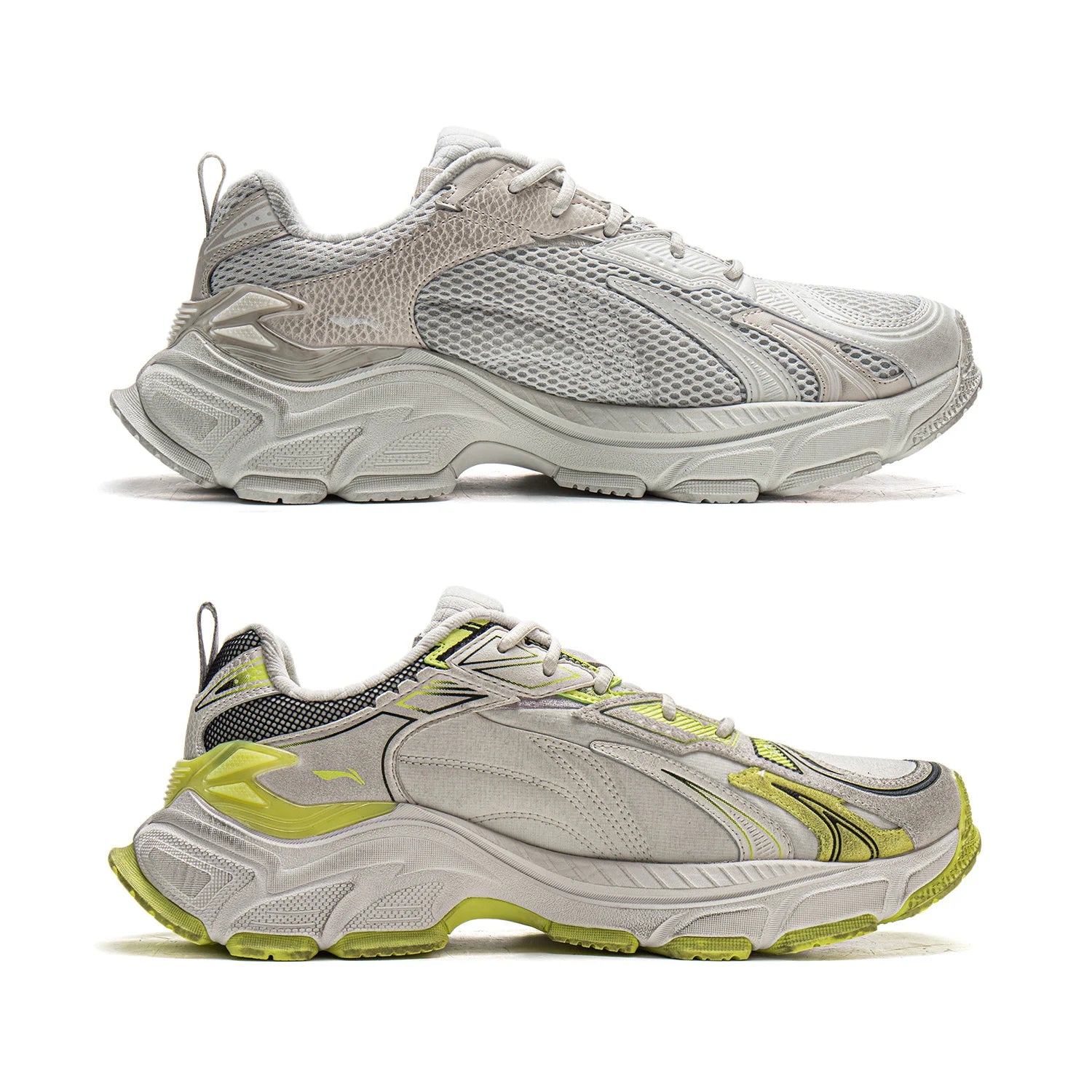 Li-Ning Men's STARLIT L2K Lifestyle Shoes Cushioning Lightweight Rebound Comfortable LiNing Trendy Casual Sneakers AGLW005