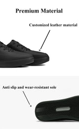DESAI shoes men's leather shoes men's shoes casual shoes with light soft sole small white shoes men
