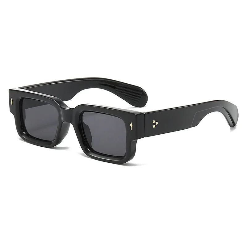 Retro Square Sunglasses – UV400 Luxury Shades