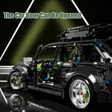 High-tech Expert 2896pcs Audied RS6 Touring Car Model Building Blocks MOC City Sport Car Travel SUV Vehicle Bricks Toys For Kids