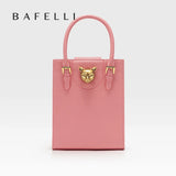 BAFELLI 2026 NEW WOMEN'S HANDBAG CAT LUXURY BRAND DESIGNER ORIGINAL STYLE TRENDING SHOULDER CASUAL BAGS MINI TOTE CROSSBODY
