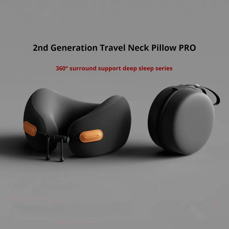 Memory Foam Neck Pillow Travel Pillow Portable U Shape Pillow for Airplane Or Office Home Comfort Support