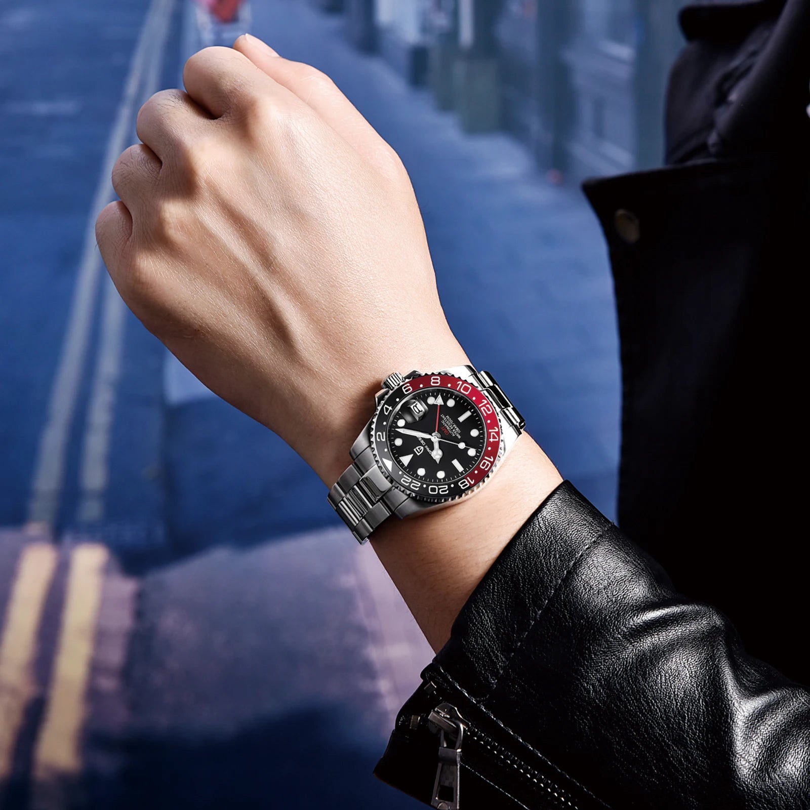 Pagani Design PD-1662 GMT Automatic Men's Watch