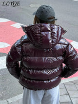 Women’s Hooded Puffy Cotton Jacket