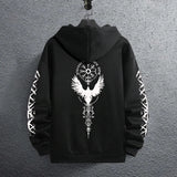 Men’s Classic Black Pullover Hoodie