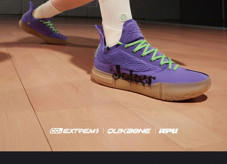 361 Degrees Joker 1 GT Men Basketball Shoes New Breathable Shock-Absorbing Anti-slip Wear-resistant Male Sneakers 672511103
