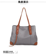 Genuine Leather Tote Bag Luxury Designer Women's Shoulder Bag Large Capacity Women Bags High Quality Soft Cowhide Female Handbag