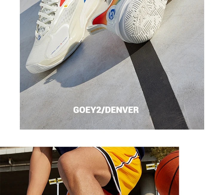 361 Degrees GOEY 2.0 Men Basketball Shoes Breathable Guard Cushioning Wear Resistant Protection Ankle Male Sneakers 672511117